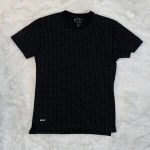 BYLT Basic Crew Split Hem Lux Men's Activewear T-Shirt, Medium